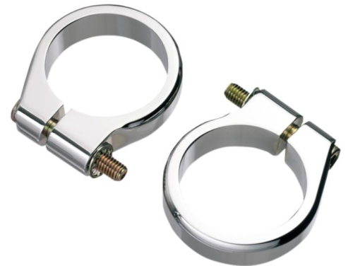 Joker Machine - Joker Machine Fork Tube Clamps for 39mm Fork Tubes - Chrome - 05-213-1C