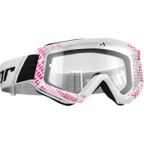 Thor - Thor Combat Cap Goggles - 2601-2367 - Pink/White - OSFM