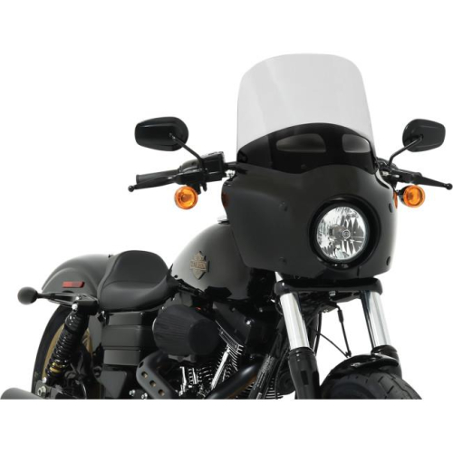 Memphis Shades - Memphis Shades Vented Windshield for Road Warrior Fairing - 13in. - Ghost - MEP87508