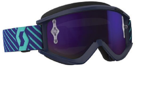 Scott USA - Scott USA Recoil XI Goggles - 262596-5572281 - Blue / Purple Chrome Works Lens - OSFM