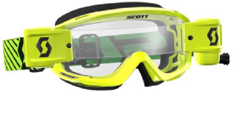 Scott USA - Scott USA Split OTG WFS Goggles - 262600-1412113 - Green/Yellow / Clear Works Lens - OSFM