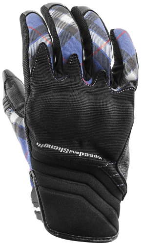 Speed & Strength - Speed & Strength Cross My Heart Womens Textile Gloves - 1102-1104-6155 - Purple - X-Large