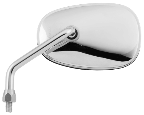 BikeMaster - BikeMaster OEM Replacement Mirror - Left - Chrome - FK-166LH