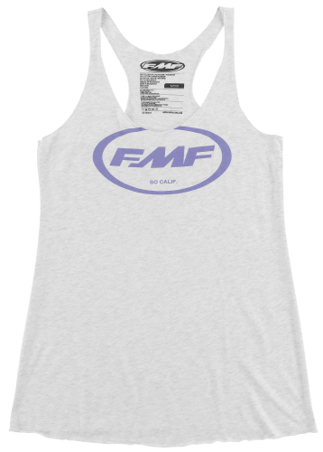 FMF Racing - FMF Racing SFD Womens Tank Top - F154S23103-WHT-MD - White - Medium