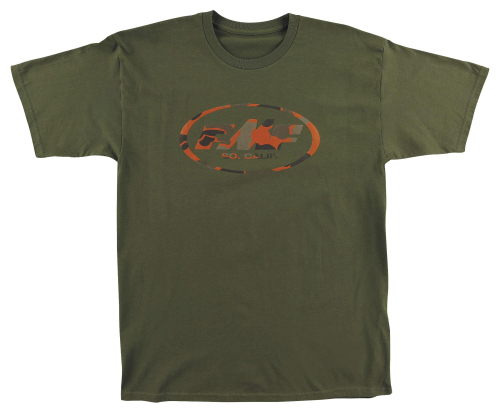 FMF Racing - FMF Racing Dynasty T-Shirt - FA7118906-MGN-LG - Green - Large