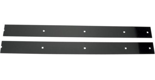 Moose Utility - Moose Utility Heavy-Duty Blade Steel Wear Bar - 66in. Blade (2 Pcs) - Gloss Black - 4501-0585