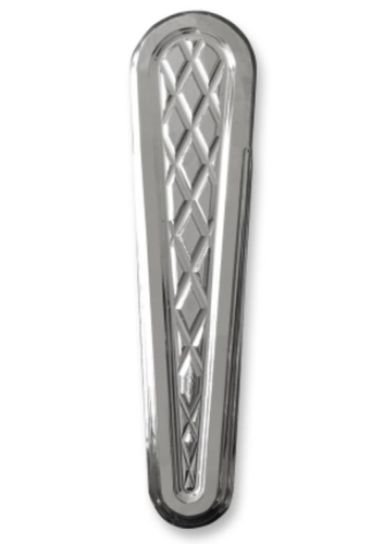 Eddie Trotta Designs - Eddie Trotta Designs Dash Panel Insert - Platinum Cut - Chrome - TC-109