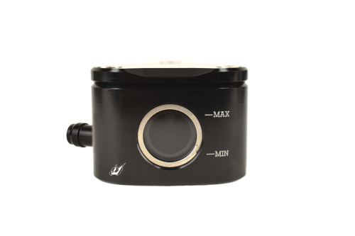 Driven Racing - Driven Racing Halo Fluid Container Rear Brake/ Clutch - Left 8MM Outlet - Black - DRRLE-01-BK