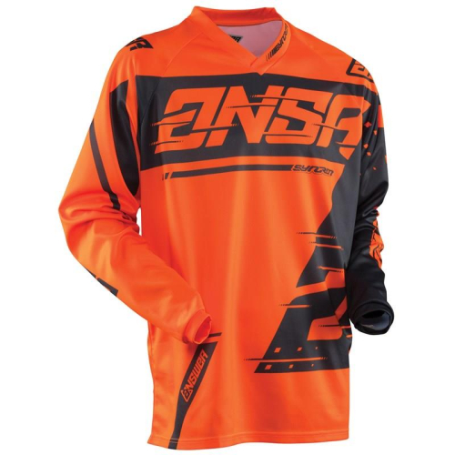 Answer - Answer A18 Syncron Youth Jersey - 0409-2913-4354 - Orange/Gray - Large