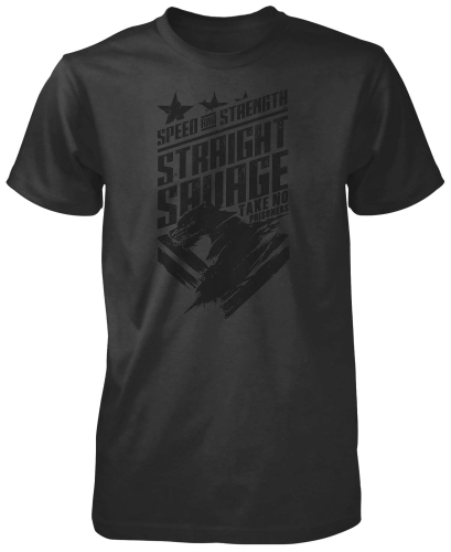Speed & Strength - Speed & Strength Straight Savage T-Shirt - 1104-0704-0256 - Charcoal - 2XL