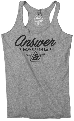 Answer - Answer Team 76 Womens Tank Top - 0404-0717-2054 - Heather Gray - Large