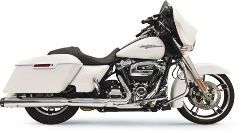 Bassani Manufacturing - Bassani Manufacturing Crossover Eliminator with 4in. DNT Slip-On Muffler - Chrome Straight Can - 1F87R