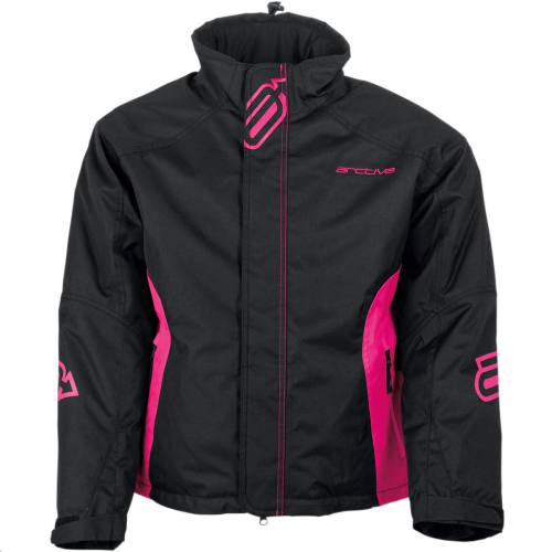 Arctiva - Arctiva Pivoted Insulated Womens Jacket - XF-2-3121-0662 - Black/Pink - Small