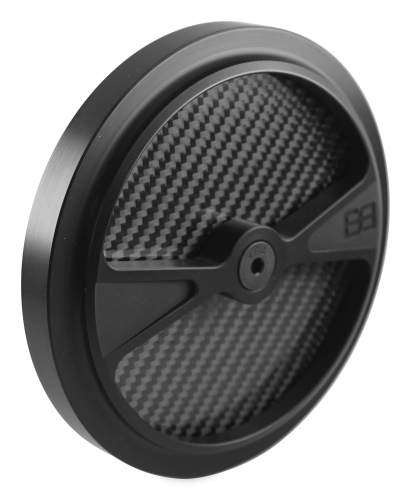 Brass Balls Cycles - Brass Balls Cycles F1 Air Cleaner Cover - Black - BB03-144