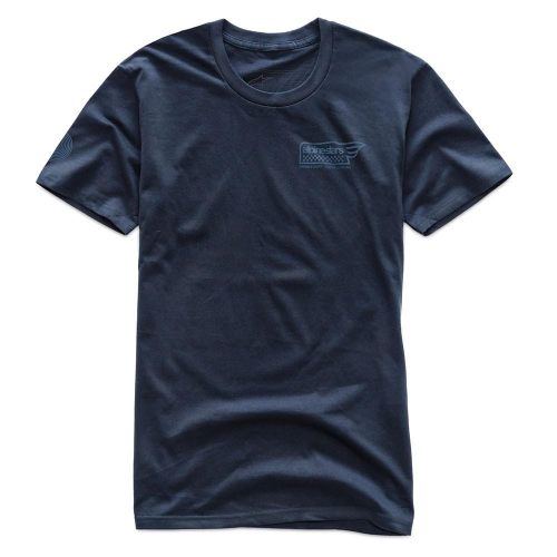 Alpinestars - Alpinestars Static Tee Shirt  - 101773215-70-M - Navy - Medium