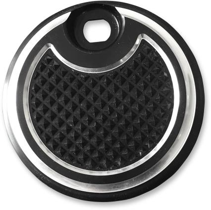 Eddie Trotta Designs - Eddie Trotta Designs Fuel Door - Cross Cut - Black - TC-104B