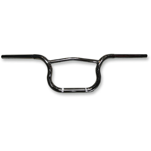 Nash Motorcycle Company - Nash Motorcycle Company Punchy Bars Handlebar - 4in End Rise - 1in Dia. x 31in W - 10in Center Width - 5in Pullback - Ch - PBICHDK