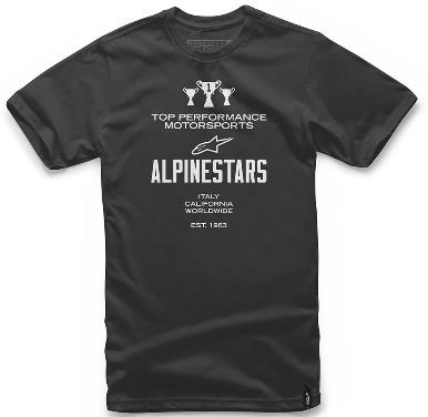 Alpinestars - Alpinestars Worldwide Tee Shirt  - 101772012-10-2X - Black - 2XL