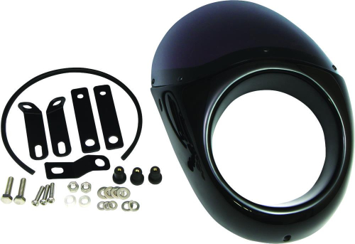 West-Eagle Motorcycle Products - West-Eagle Motorcycle Products Bikini Cowl with Screen - H3549