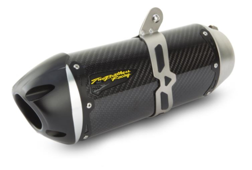 Two Brothers Racing - Two Brothers Racing S1-R Slip-On - Carbon Fiber Muffler - 005-4670405-S1
