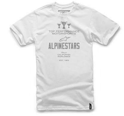 Alpinestars - Alpinestars Worldwide Tee Shirt  - 101772012-20-2X - White - 2XL