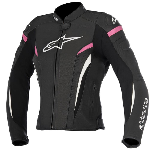 Alpinestars - Alpinestars Stella GP Plus R Airflow Leather Jacket V2 - 3110617-1039-44 - Black/White/Fuchsia - 8