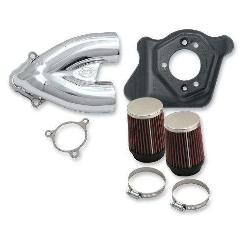 S&S Cycle - S&S Cycle Tuned Induction Kit - Chrome - 170-0310B