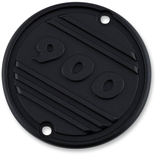 British Customs - British Customs Engine Clutch Badge - 900 - Textured Black - BC805-002-TB