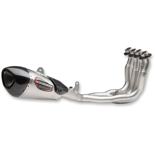 Yoshimura - Yoshimura Alpha T Race Series Works Finish Full System Exhaust - Stainless Steel Muffler - 13630AP520