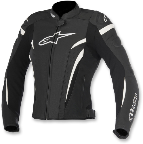 Alpinestars - Alpinestars Stella GP Plus R Airflow Leather Jacket V2 - 3110617-12-38 - Black/White - 2