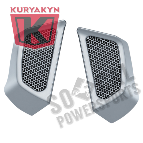 Kuryakyn - Kuryakyn Side Scoops - Chrome - 5624