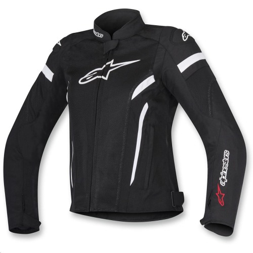Alpinestars - Alpinestars Stella T-GP Plus R Air Womens Jacket V2 - 3310617-12-L - Black/White - Large