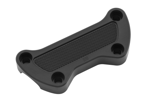 Brass Balls Cycles - Brass Balls Cycles Knurled Top Clamp - Black - BB10-122