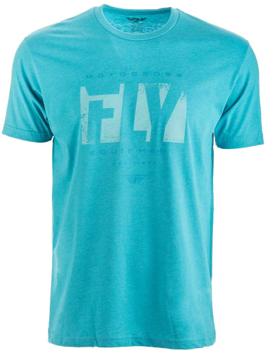 Fly Racing - Fly Racing Riot T-Shirt - 352-1071S - Blue - Small