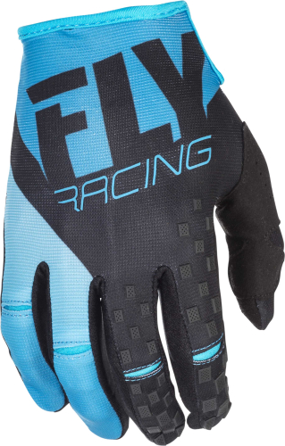 Fly Racing - Fly Racing Kinetic Gloves  - 371-41107 - Blue/Black - X-Small