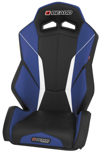 Beard Seats - Beard Seats Torque V2 Rear Seat (Single) - Black/Blue - 850-526-2