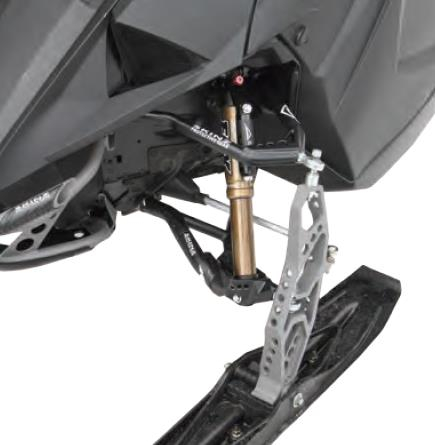 Skinz Protective Gear - Skinz Protective Gear Concept Chromolly Performance A-Arm Kit without Shocks - 37in. Stance - ACAA104-BK