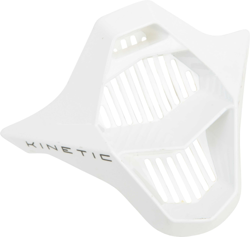 Fly Racing - Fly Racing Mouthpiece for Kinetic Burnish Helmets - Black/White - 73-47951