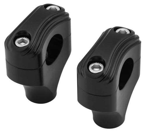 Brass Balls Cycles - Brass Balls Cycles 2in. Step Riser - Black - BB10-120