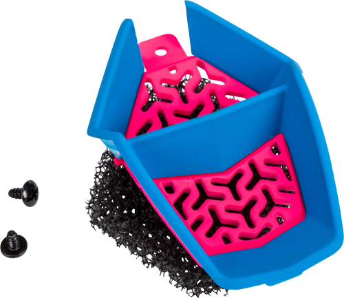 Fly Racing - Fly Racing Visor for Elite Guild Helmets - Matte Pink/Blue/Black - 73-88139