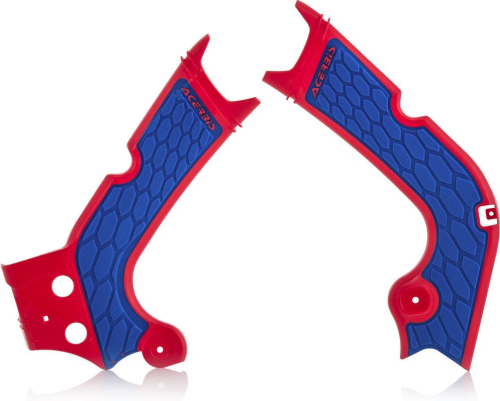 Acerbis - Acerbis X-Grip Frame Guards - Red/Blue - 2630711228