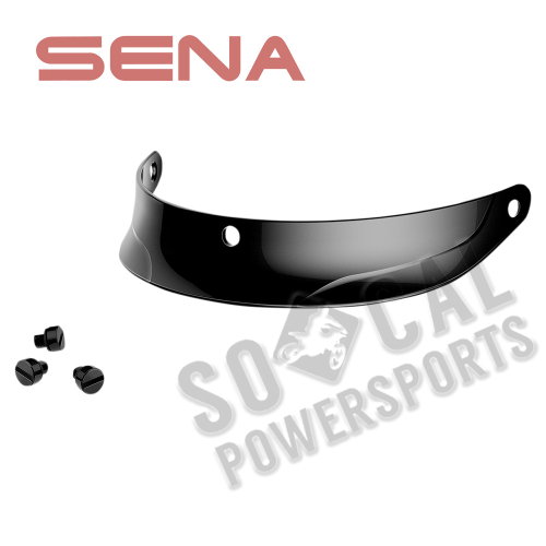SENA - SENA Peak for Cavalry Bluetooth Helmet - Matte Black - SH-CAV-C01