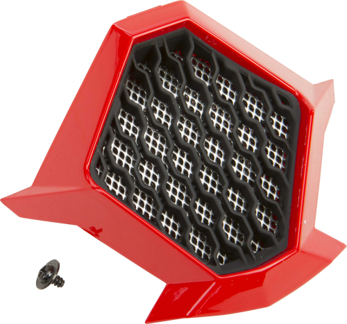 Fly Racing - Fly Racing Mouthpiece for Toxin Helmets - Original Red/Teal/Black - 73-88030