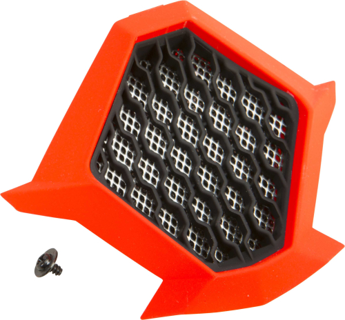 Fly Racing - Fly Racing Mouthpiece for Toxin Helmets - Original Matte Orange/Black/Gray - 73-88034