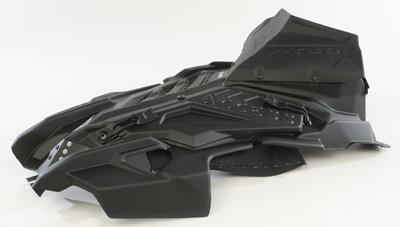 Skinz Protective Gear - Skinz Protective Gear Helium Access Hood Kit for Polaris - Black - PHAH225-BK