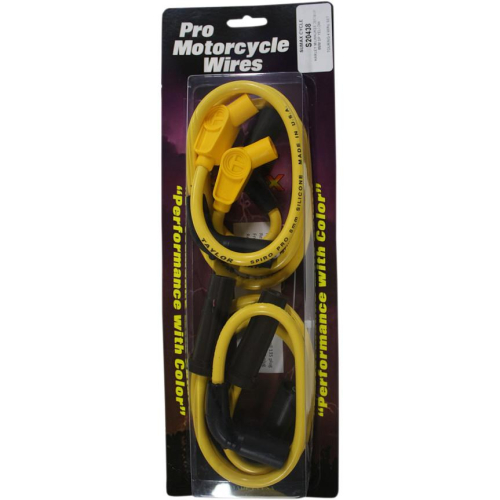 Sumax - Sumax 8mm Custom-Colored Plug Wires - Yellow - 20438