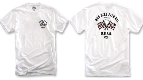 100% - 100% O.S.F.A. T-Shirt - 32065-000-13 - White - X-Large