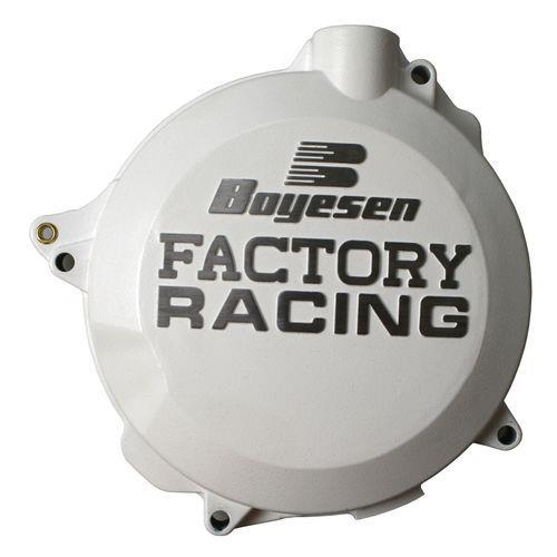 Boyesen - Boyesen Factory Clutch Cover - White - CC-41AW