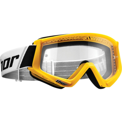 Thor - Thor Combat Goggles - 2601-2078 - Yellow/Black - OSFM