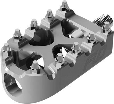 Flo Motorsports - Flo Motorsports Moto Style Shifter Peg - Silver - FPEG-802SL